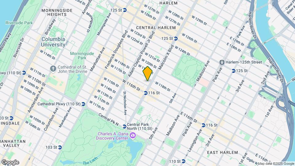 151 Lenox Ave Map and Location Details