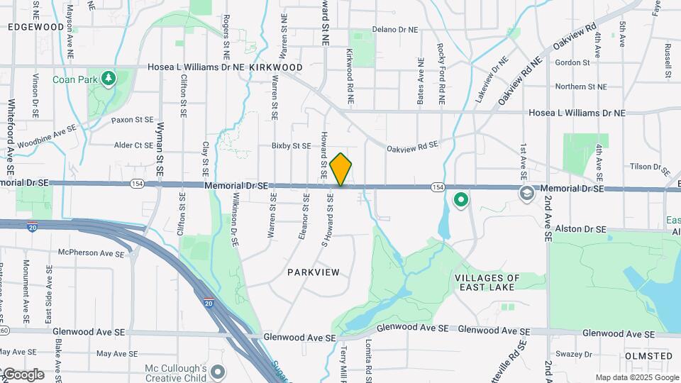 1993 Memorial Dr SE Map and Location Details