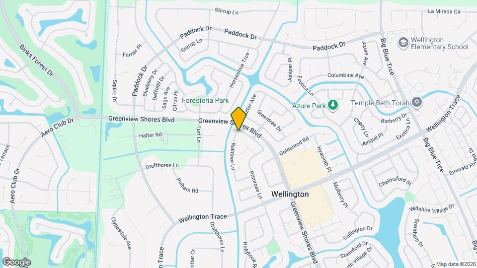 1105 Raintree Ln, Unit 52 Mapa y Detalles de la Ubicación