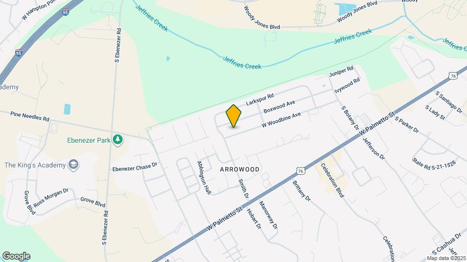 3031 W Woodbine Ave Map and Location Details