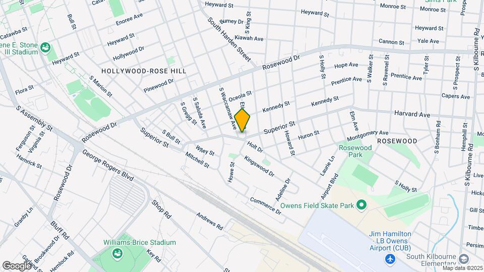 632 S Waccamaw Ave Mapa y Detalles de la Ubicación