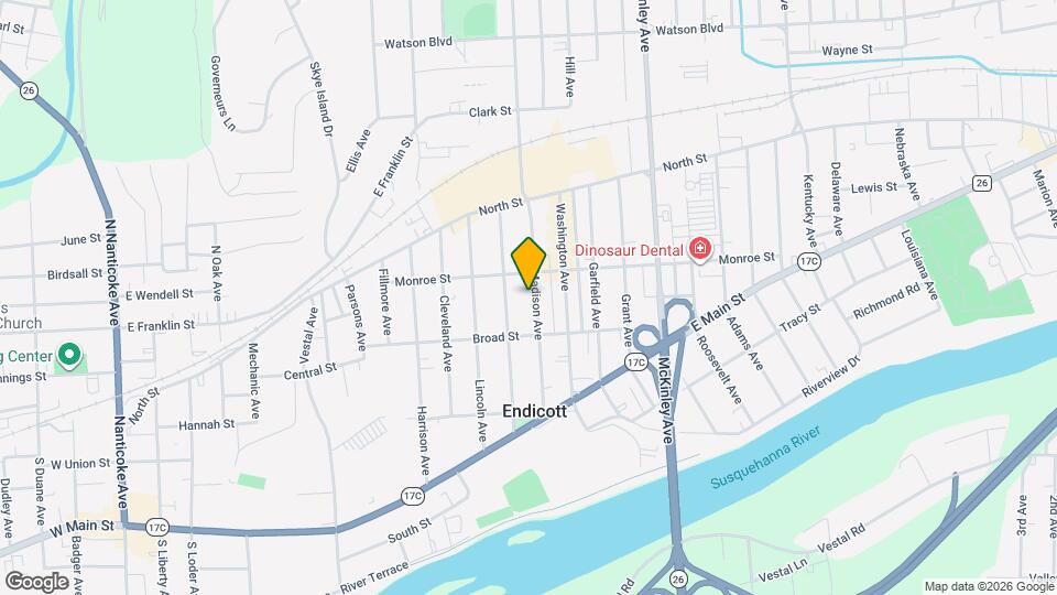 106 Madison Ave Map and Location Details