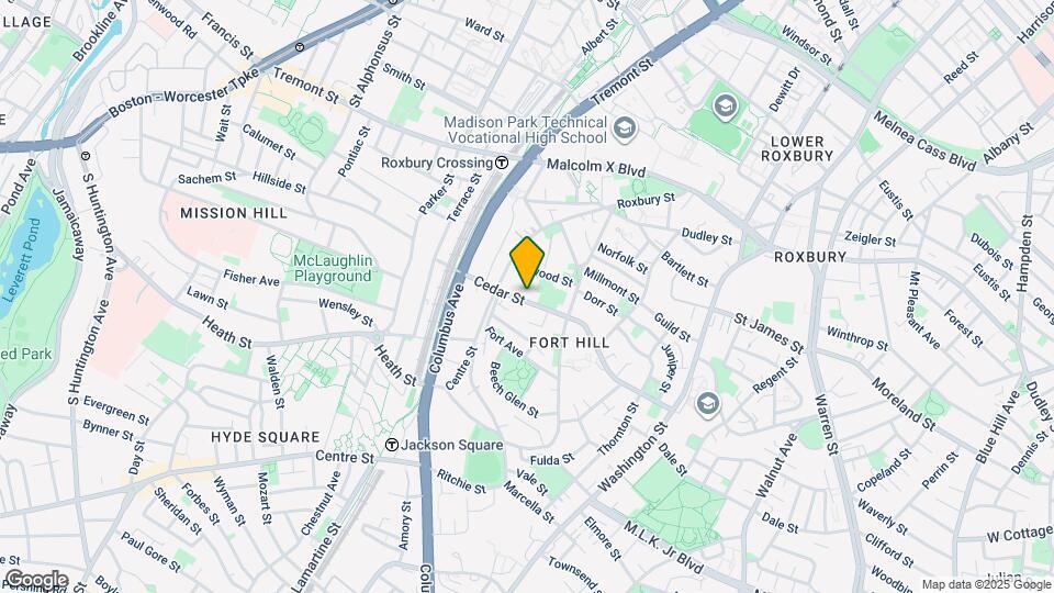 133 Cedar St Map and Location Details