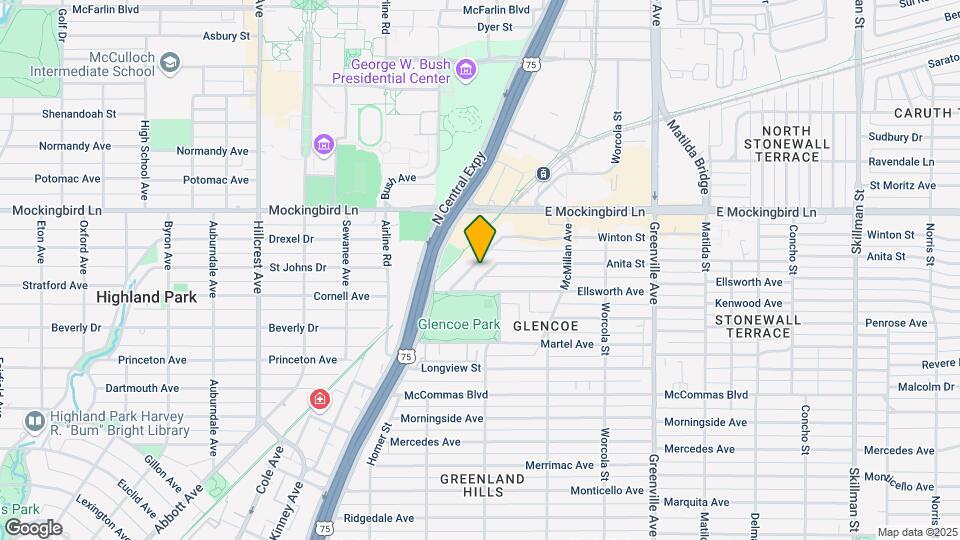 5321 Anita St Map and Location Details