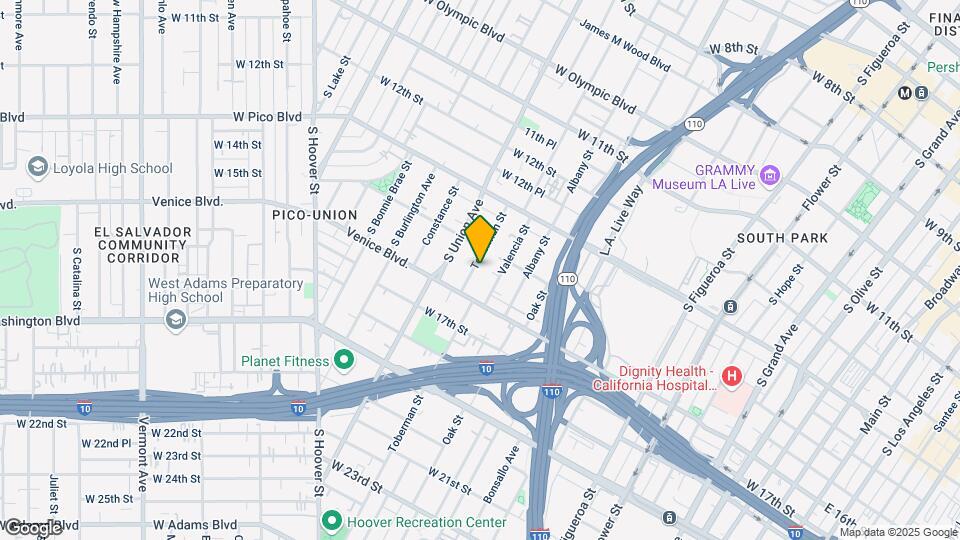 1420 Toberman St Map and Location Details