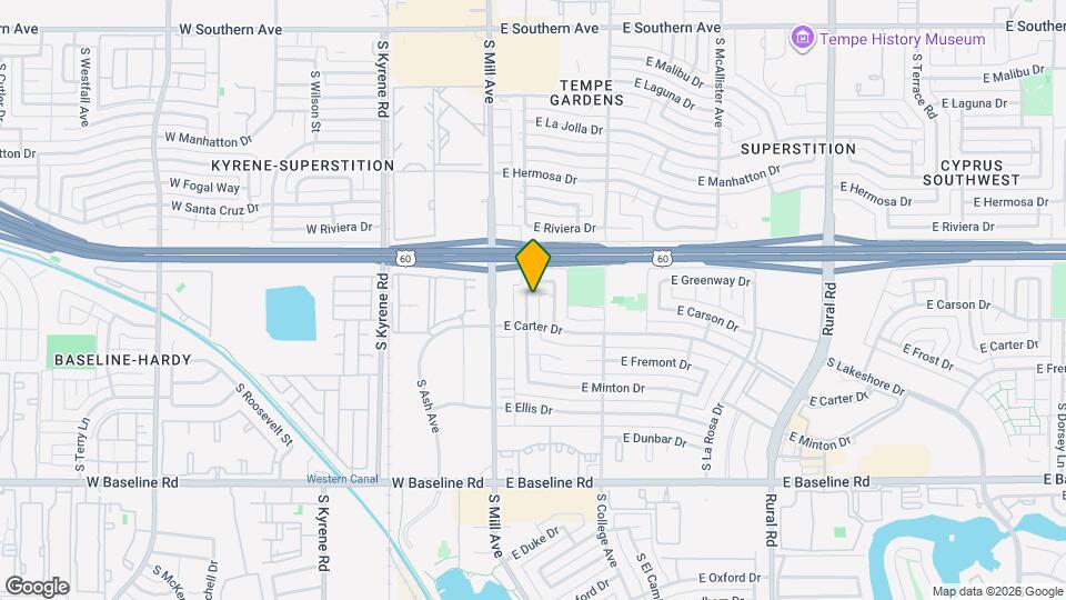 4511 S Grandview Ave Map and Location Details