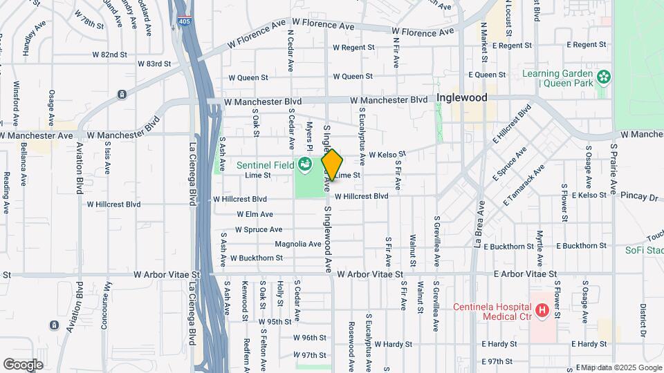 520 S Inglewood Ave, Unit 3 Map and Location Details