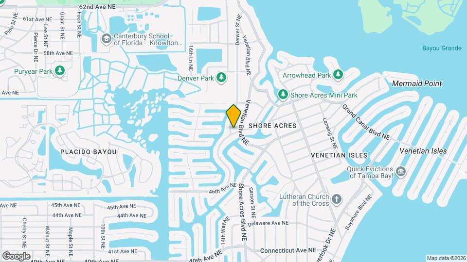 5201 Denver St NE Map and Location Details