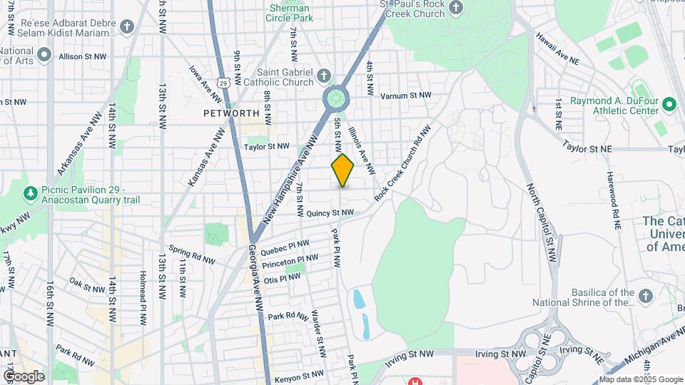 456 Randolph St NW Map and Location Details