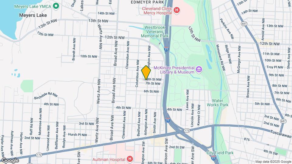701 Arlington Ave NW Mapa y Detalles de la Ubicación