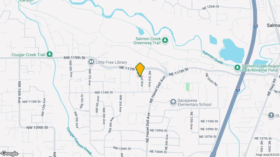 11608 NE 2nd Ave Map and Location Details