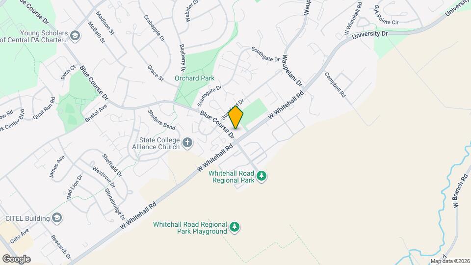 1733 Blue Course Dr Map and Location Details