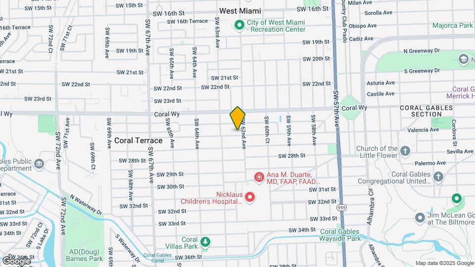 6225 SW 26th St Map and Location Details