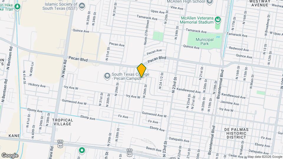 1112 North 27th Street, Unit 1412 Map and Location Details