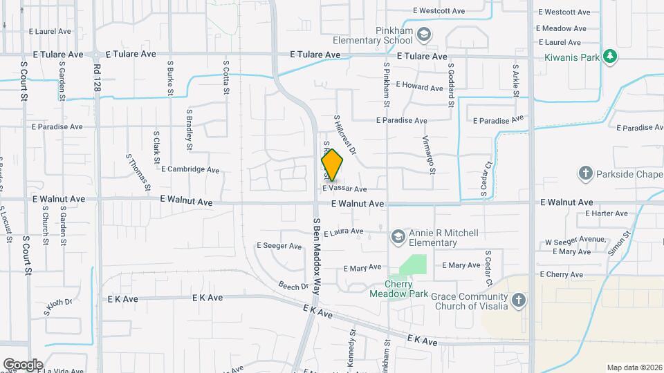 1800 E Vassar Ave Map and Location Details