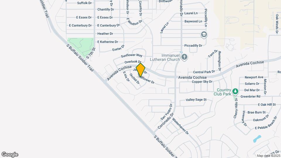 1460 Wildflower Dr Map and Location Details