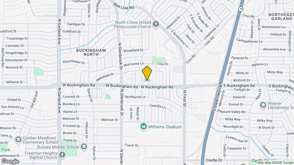 2005 Glencrest Ln Map and Location Details