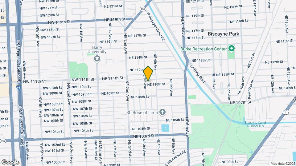 315 NE 110th St Map and Location Details