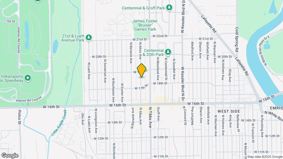 1731 N Alton Ave Map and Location Details