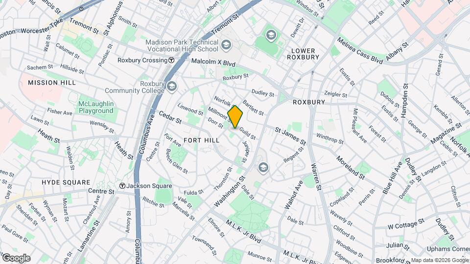 6 Rockledge St Map and Location Details