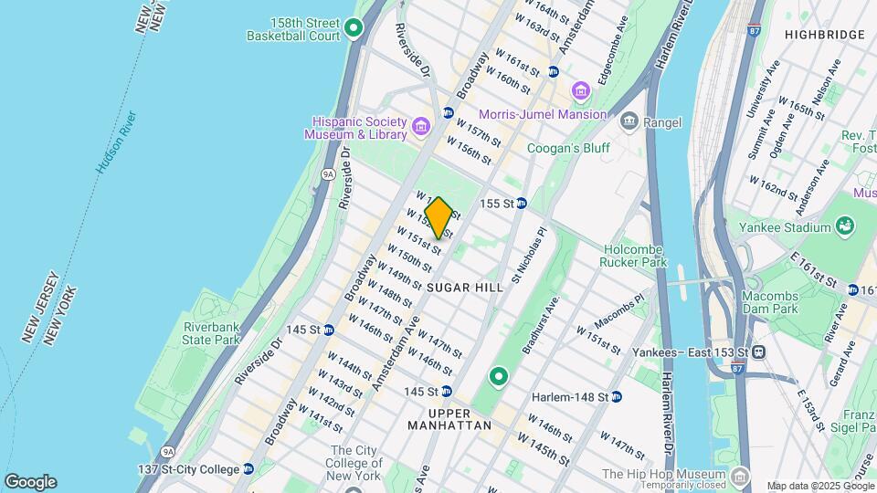 511 W 151st St Map and Location Details