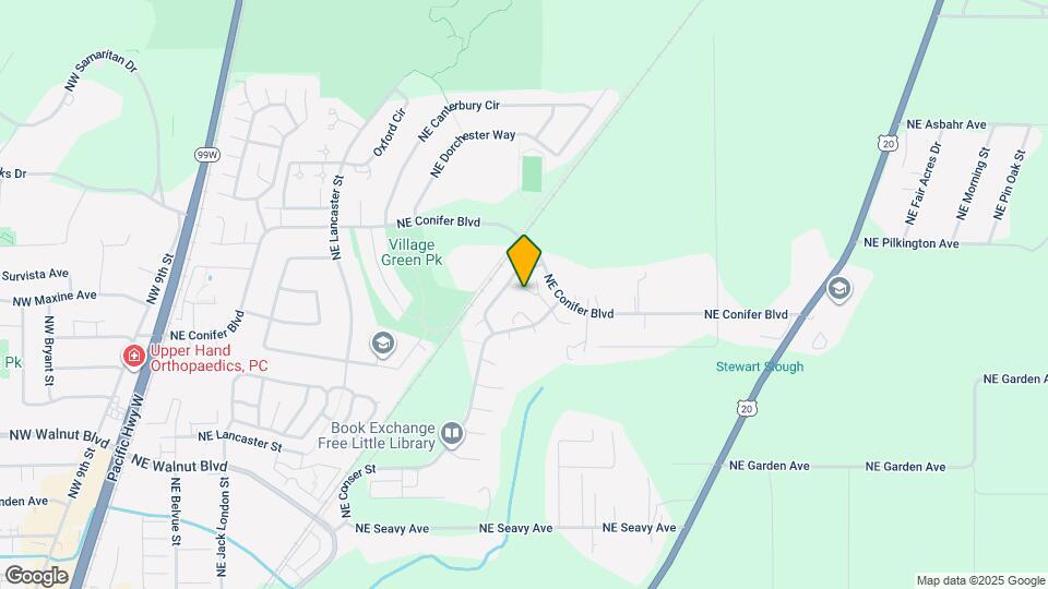 1126 NE Conser Pl Map and Location Details