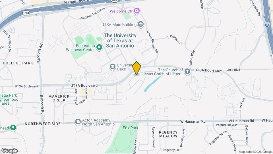 6518 Amber Oak Map and Location Details