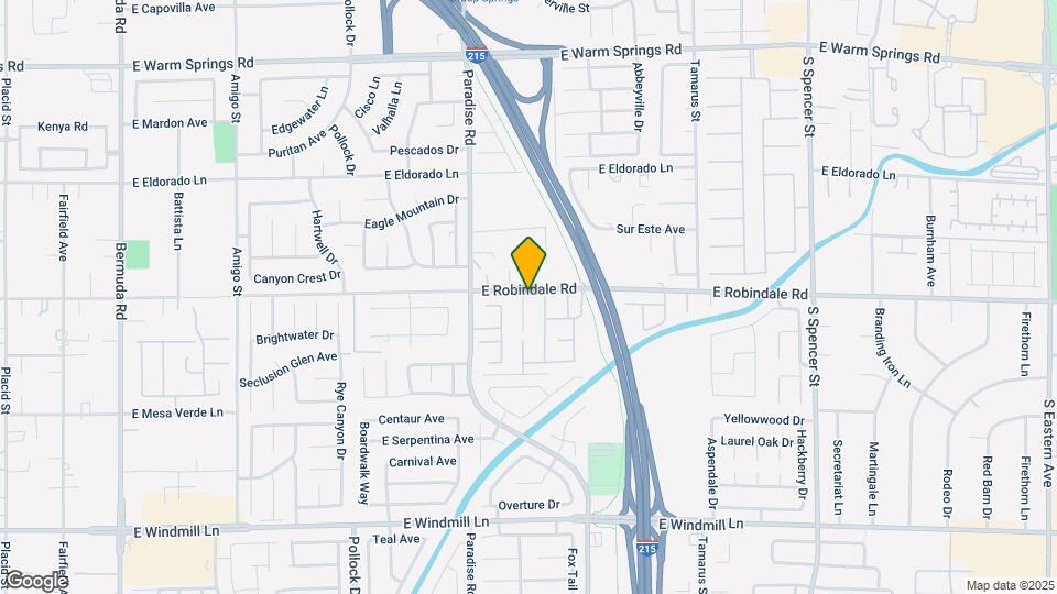 7708 Cascade Bluffs Ct Map and Location Details