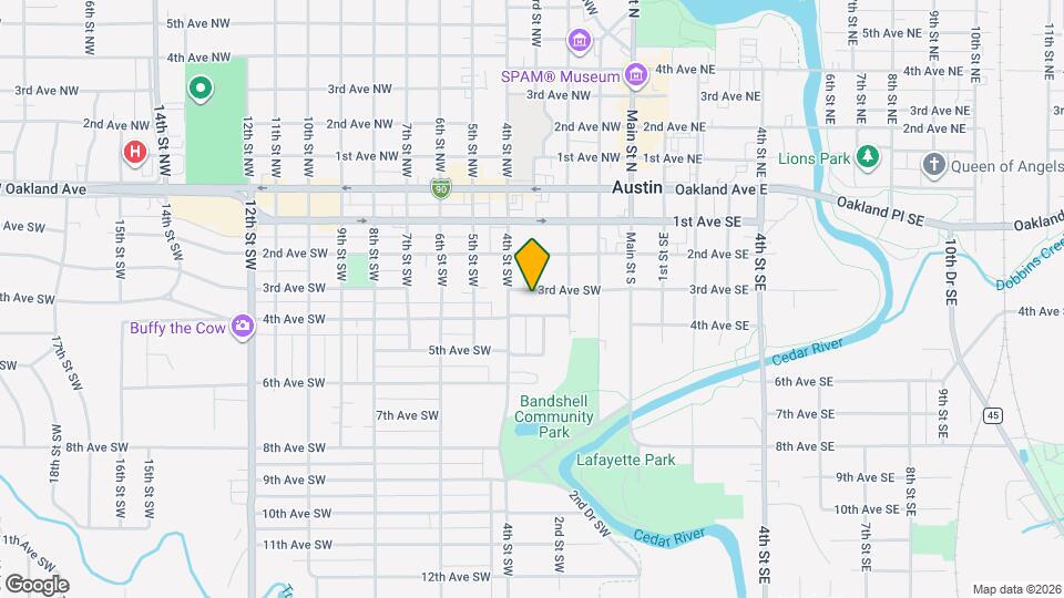 401 3rd Ave SW Map and Location Details