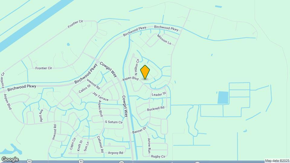 1435 Jabara Cir Map and Location Details