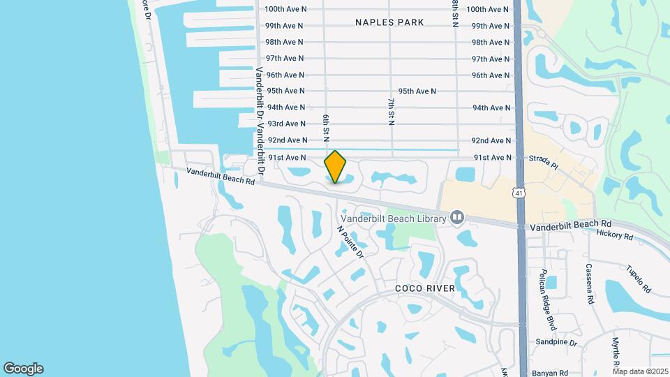 637 Beachwalk Cir Map and Location Details