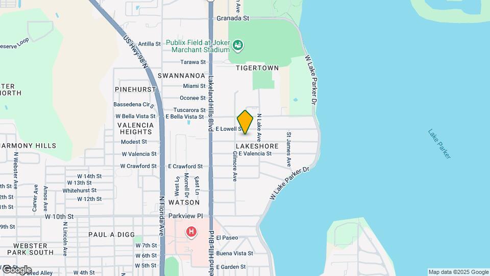 720 Lakehurst St Map and Location Details