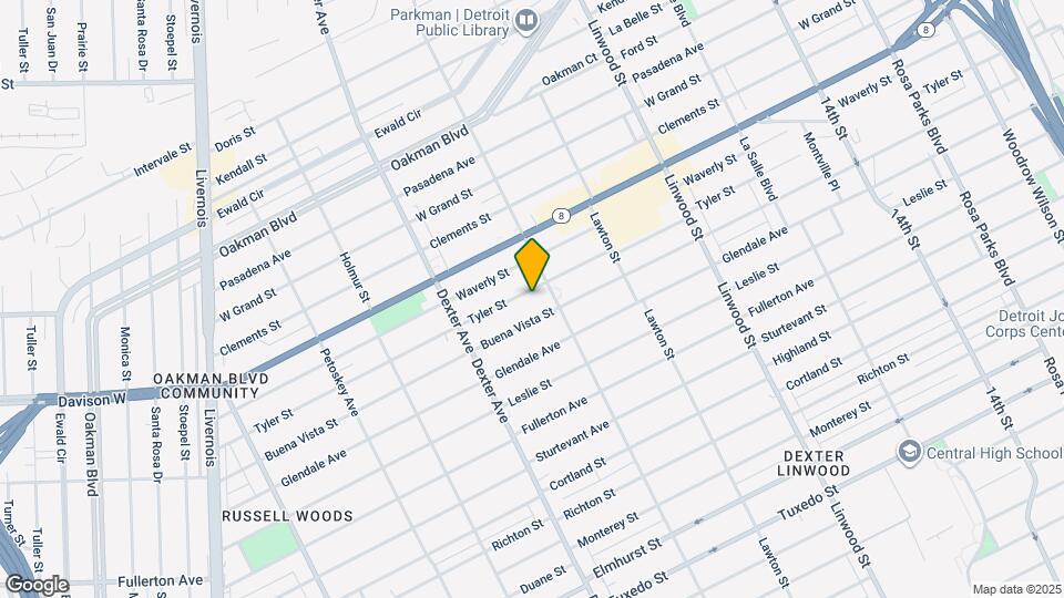 3237 Tyler St, Unit Lower Map and Location Details