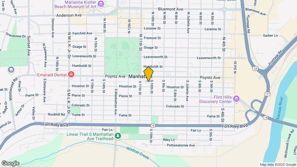 1006-1008 Houston St Map and Location Details