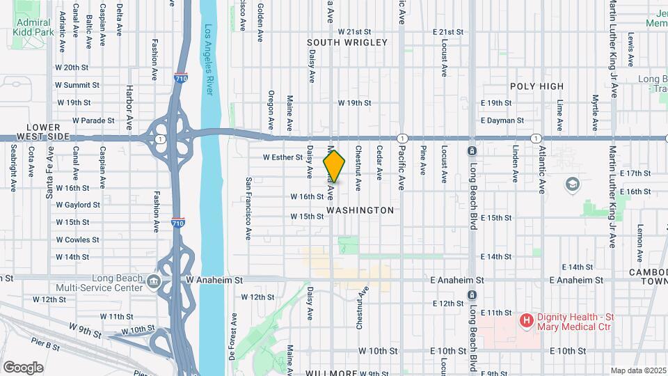 1604 Magnolia Ave Mapa y Detalles de la Ubicación