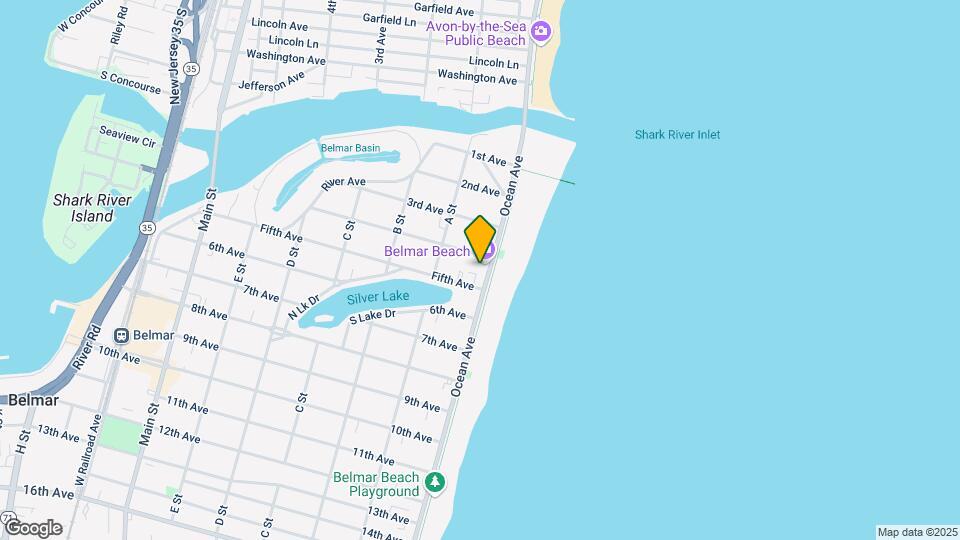 407 Ocean Ave Map and Location Details