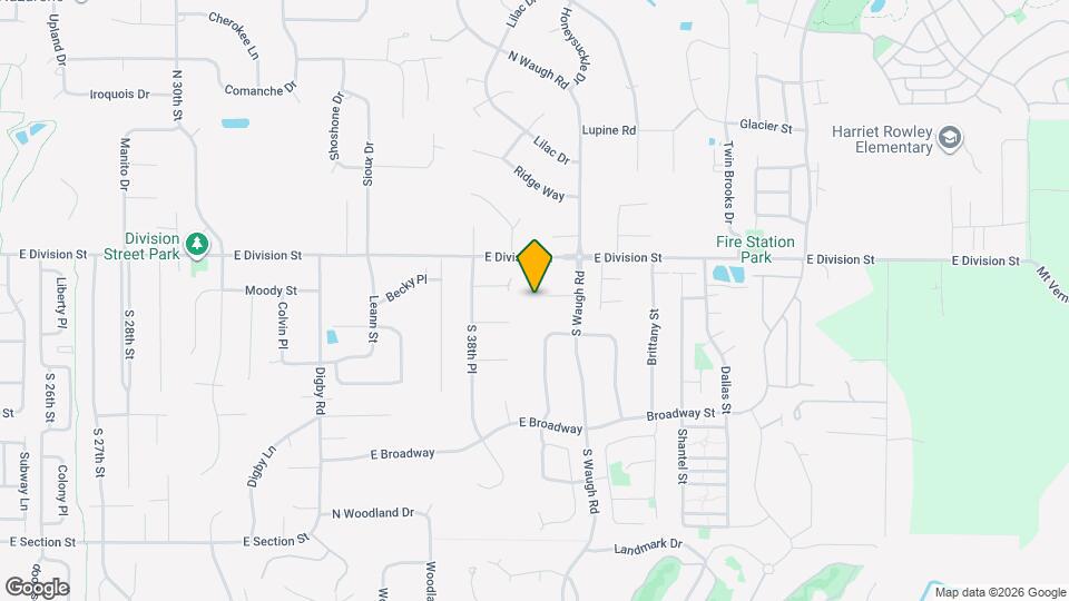 4004 Moody Pl Map and Location Details