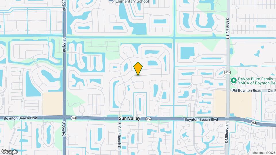 9654 Sun Pointe Dr Map and Location Details