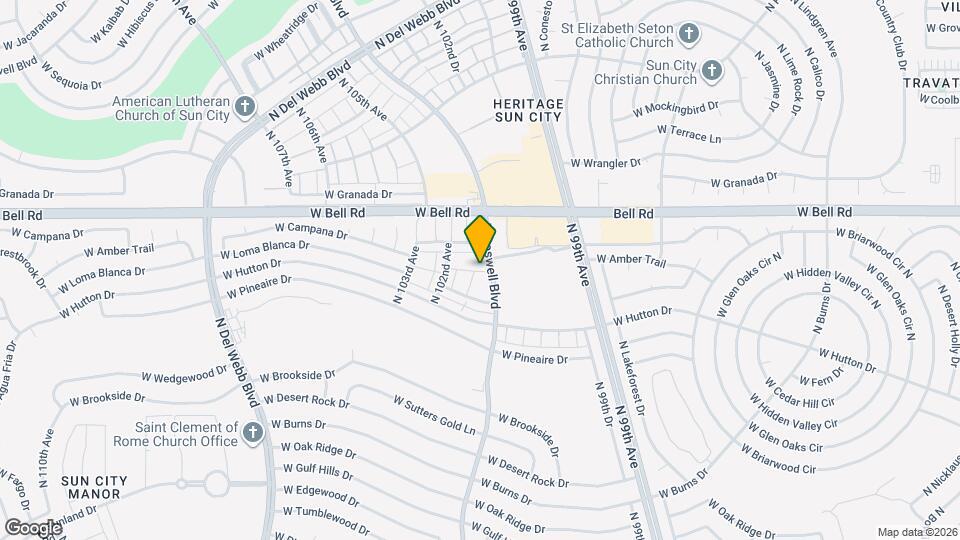 16810 N Boswell Blvd Map and Location Details