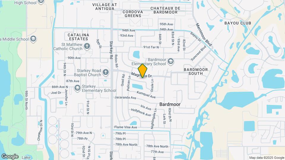 8593 Lantana Dr Map and Location Details