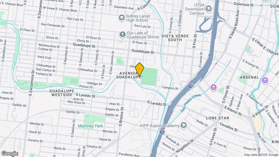 614 Chihuahua St Mapa y Detalles de la Ubicación