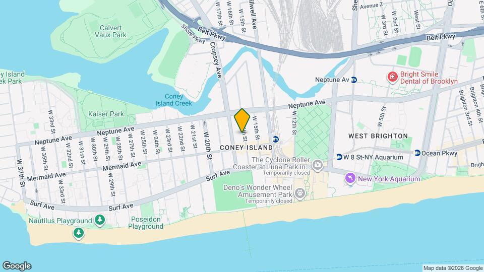 2860-2864 W 16th St Map and Location Details