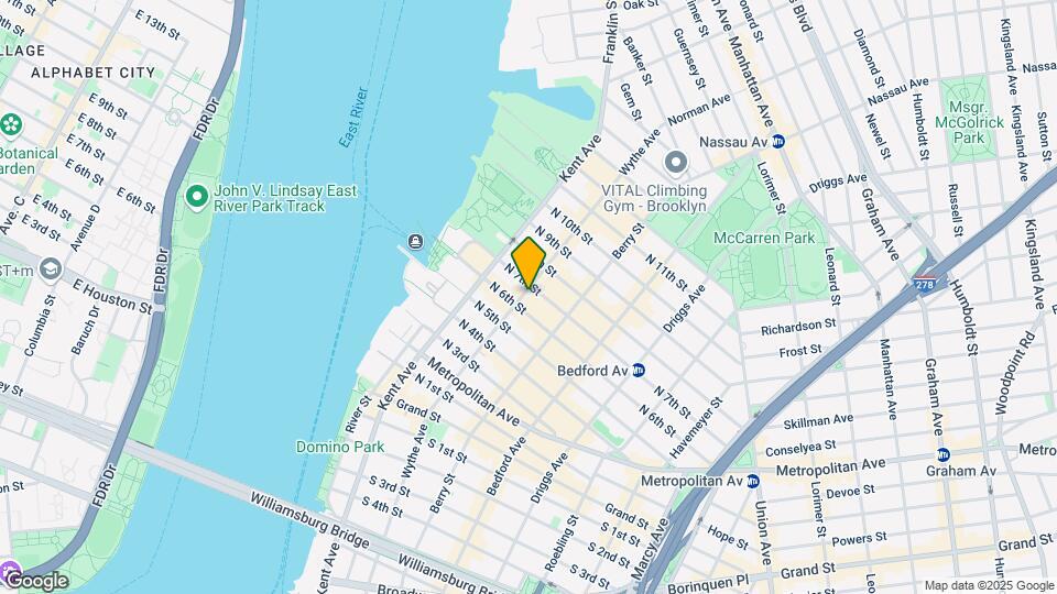 149 Wythe Ave Map and Location Details