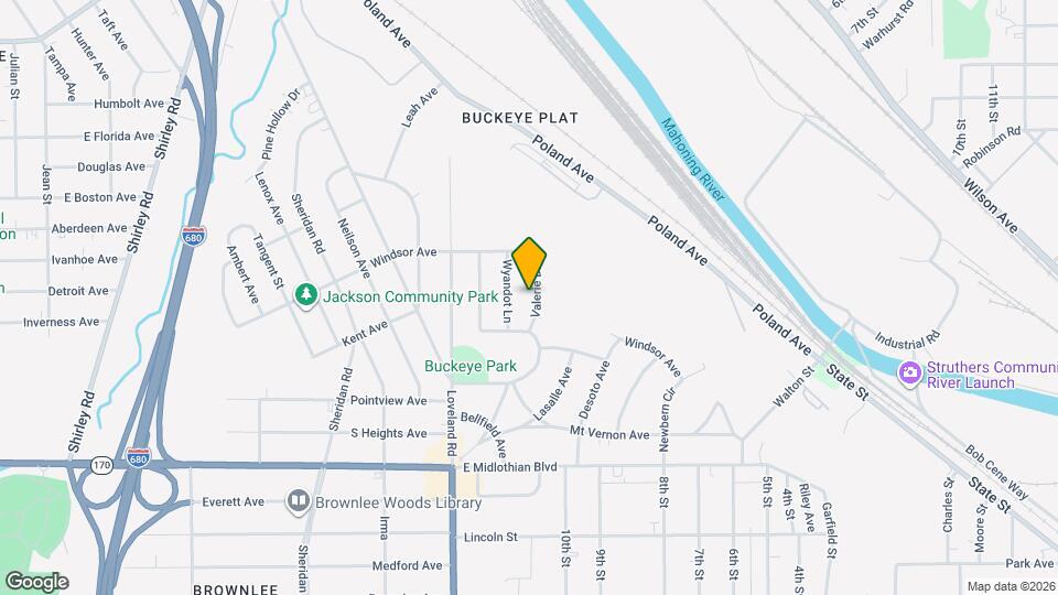 3582 Valerie Dr Map and Location Details