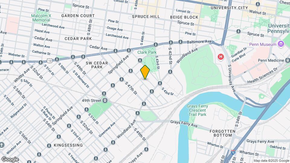 1219 S 46th St Map and Location Details