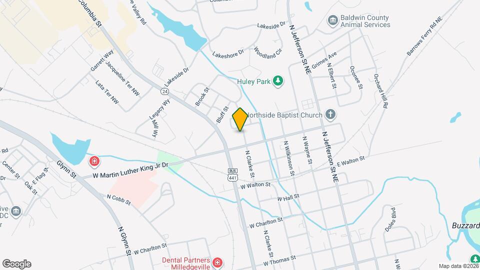 1050 N Clarke St Map and Location Details