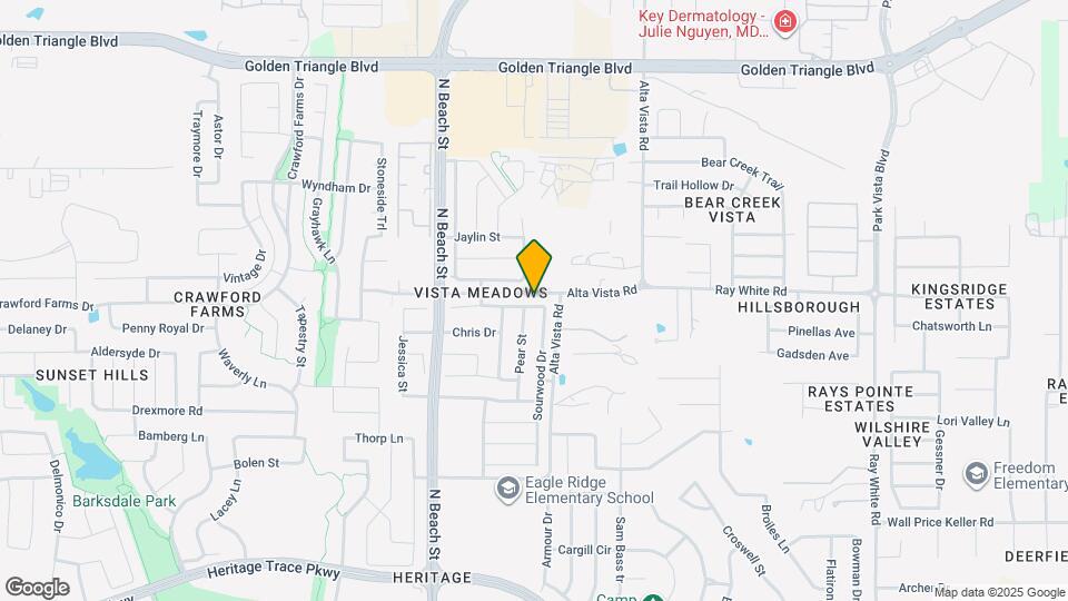 4625 Indian Rock Dr Map and Location Details