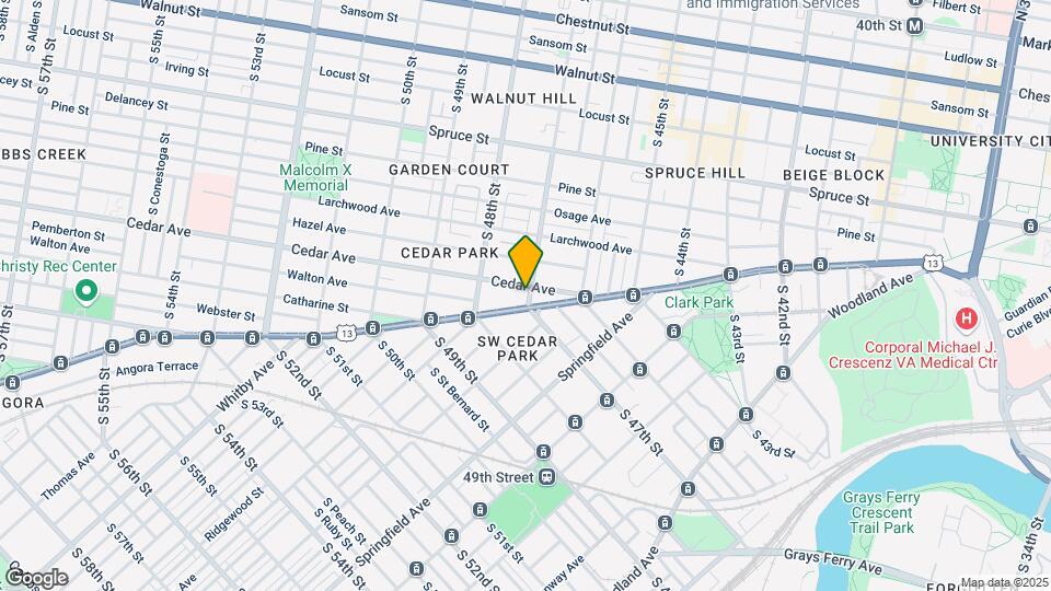 4700 Cedar Ave-Unit -Unit 1R Map and Location Details