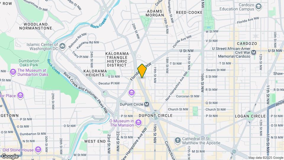 1737 Connecticut Ave NW Map and Location Details