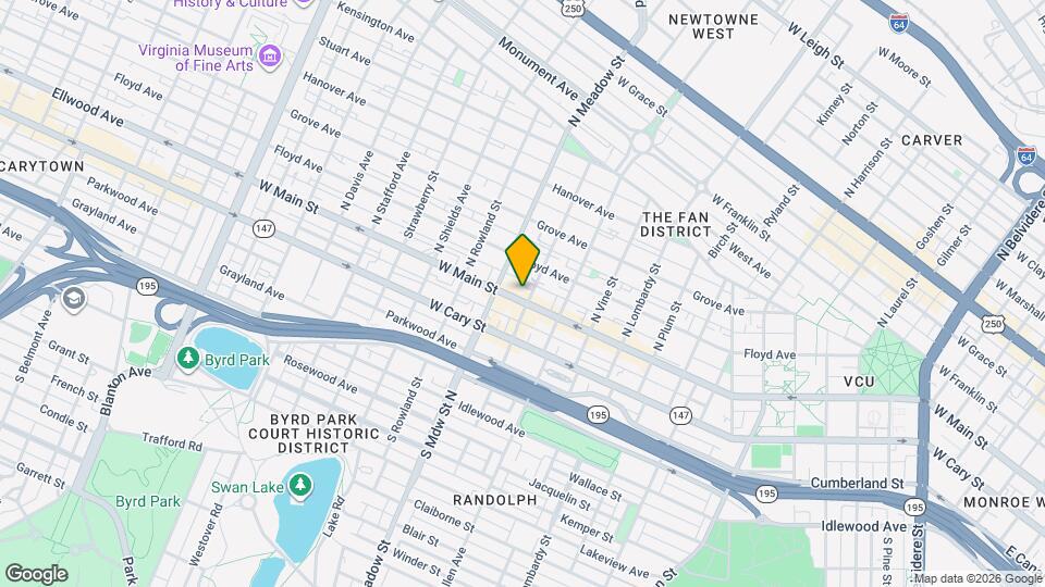 1904 W Main St Map and Location Details